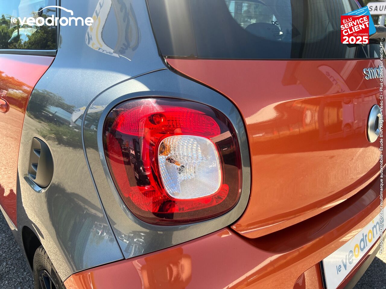Véhicule d'occasion SMART FORFOUR 90CH PASSION TWINAMIC chez Le Veodrome
