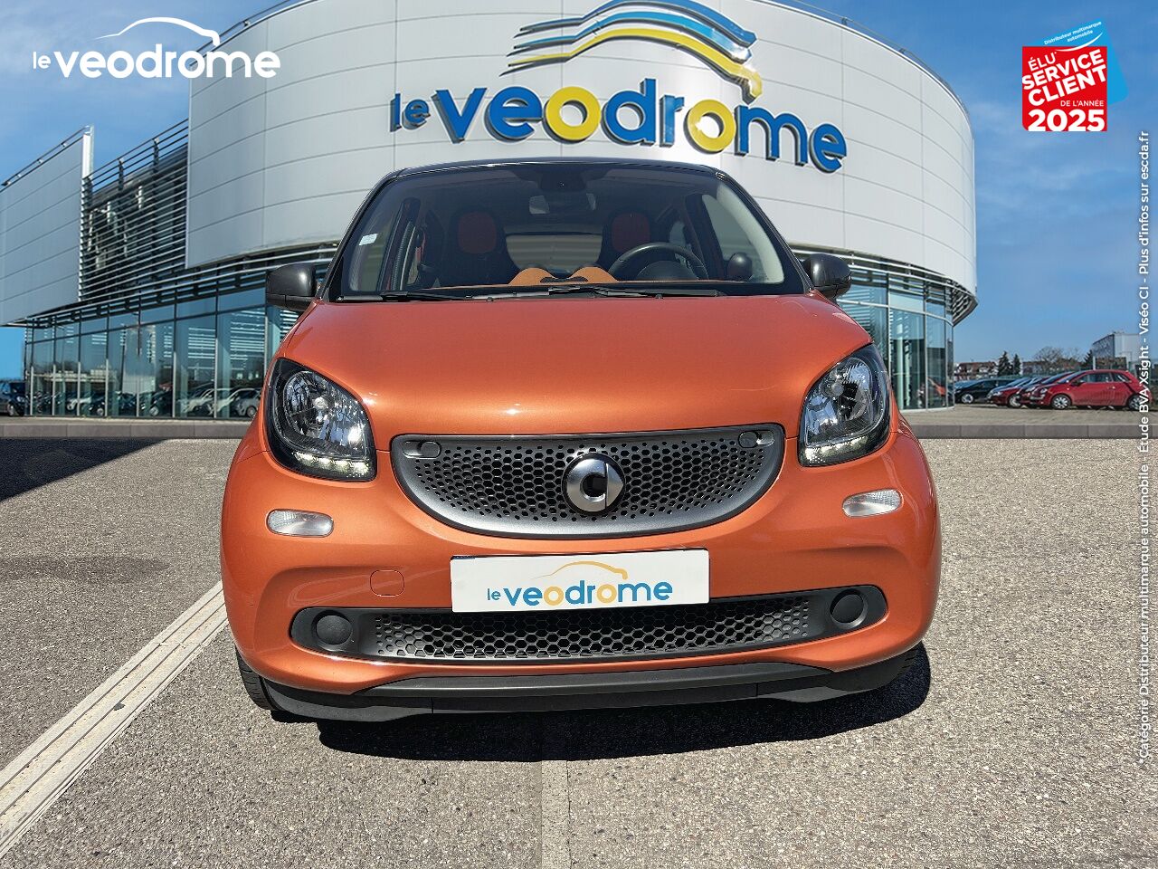 Véhicule d'occasion SMART FORFOUR 90CH PASSION TWINAMIC chez Le Veodrome