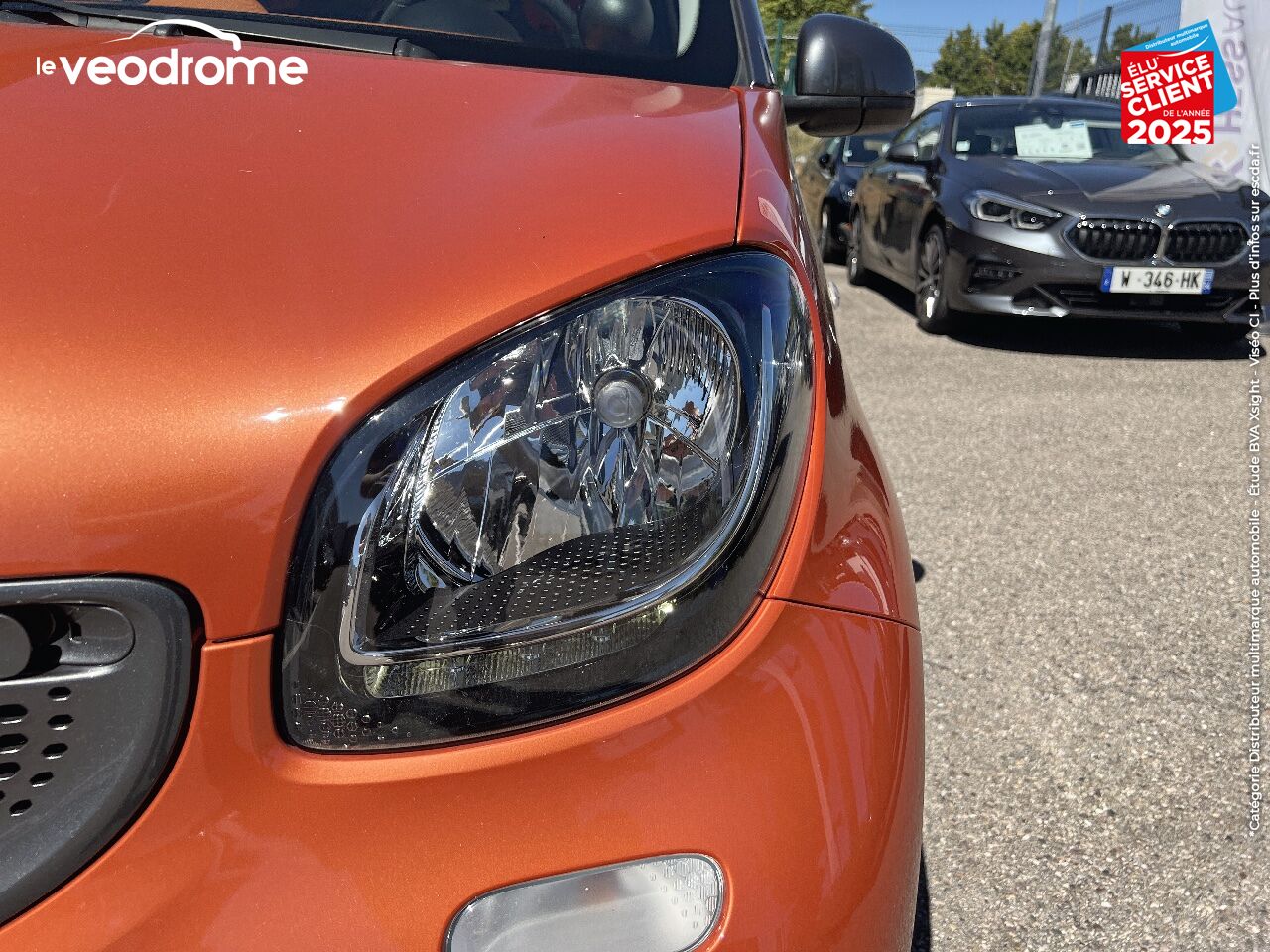 Véhicule d'occasion SMART FORFOUR 90CH PASSION TWINAMIC chez Le Veodrome