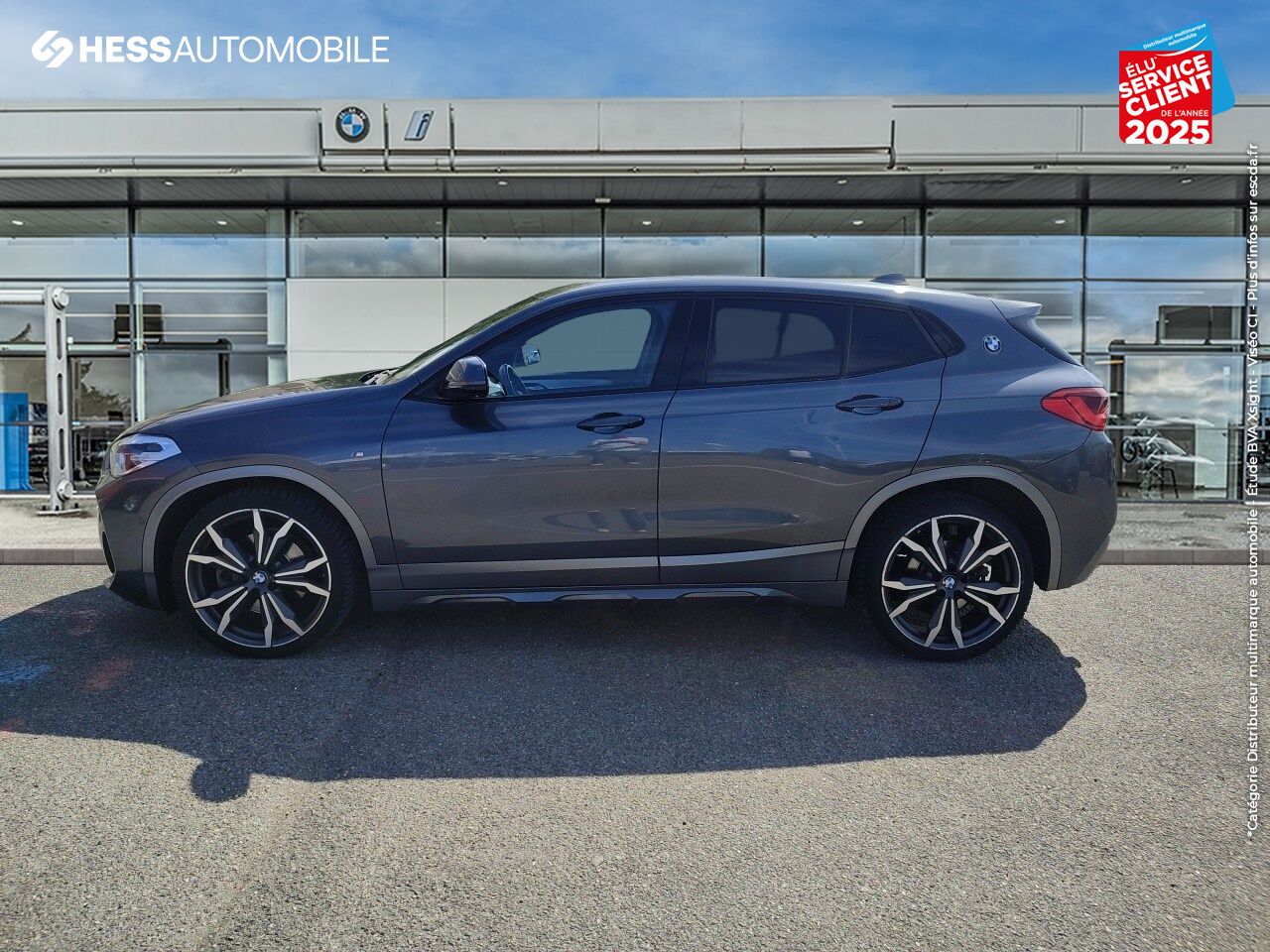Véhicule d'occasion BMW X2 XDRIVE20DA 190CH M SPORT EURO6D-T chez BMW Mulhouse