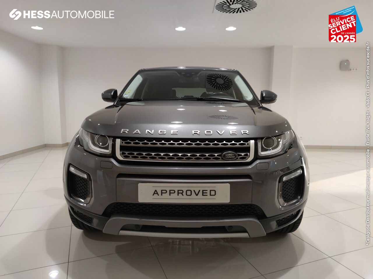 Véhicule d'occasion LAND-ROVER EVOQUE 2.0 TD4 180 HSE BVA MARK III GPS CAMERA SIEGES CHAUF chez Land Rover Strasbourg