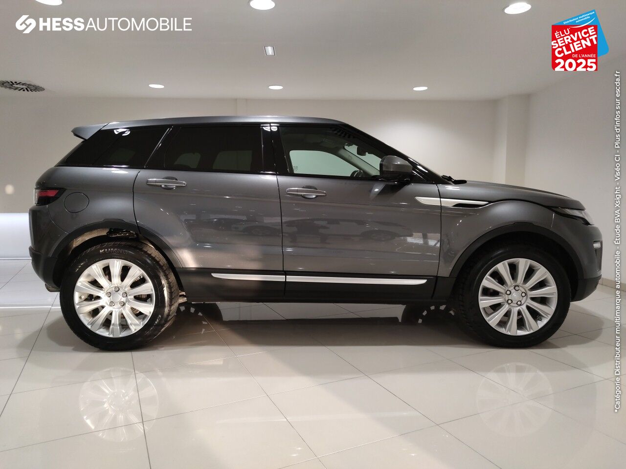 Véhicule d'occasion LAND-ROVER EVOQUE 2.0 TD4 180 HSE BVA MARK III GPS CAMERA SIEGES CHAUF chez Land Rover Strasbourg