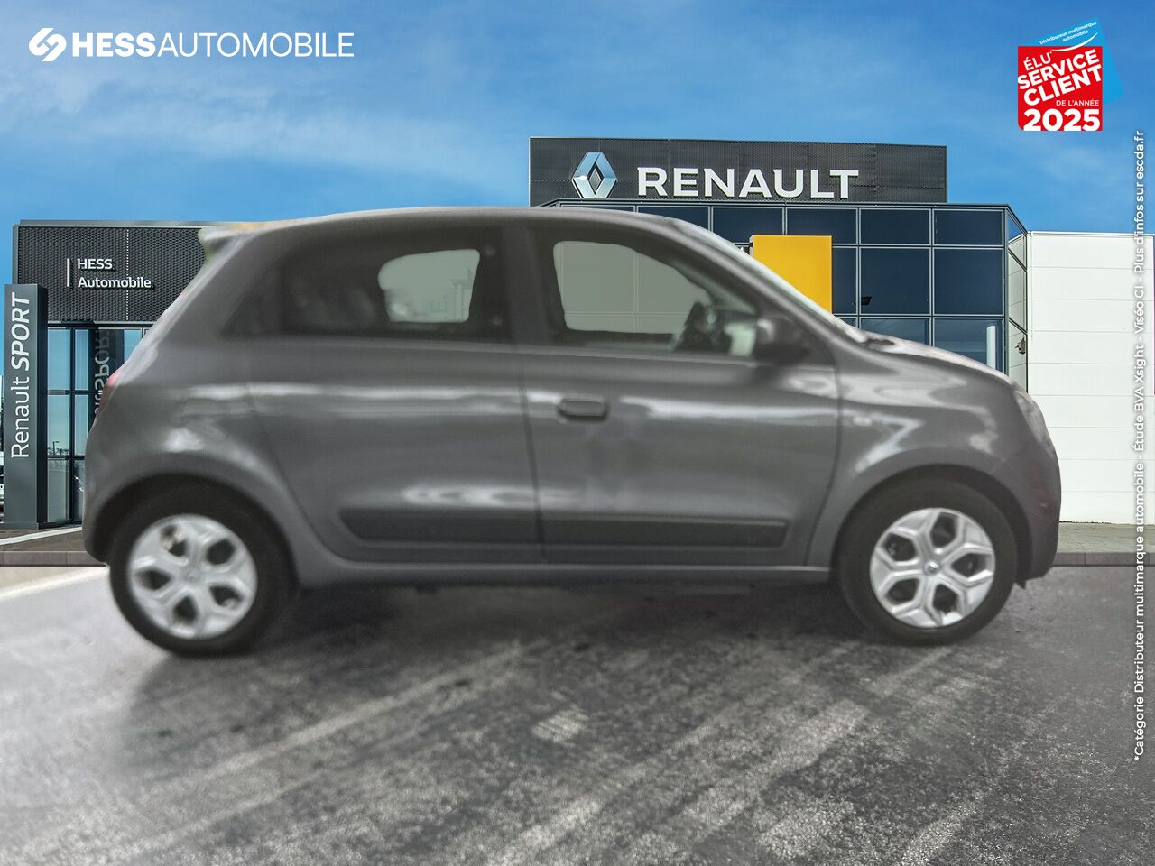 Véhicule d'occasion RENAULT TWINGO E-TECH ELECTRIC ZEN R80 ACHAT INTEGRAL - 21MY chez Renault Strasbourg