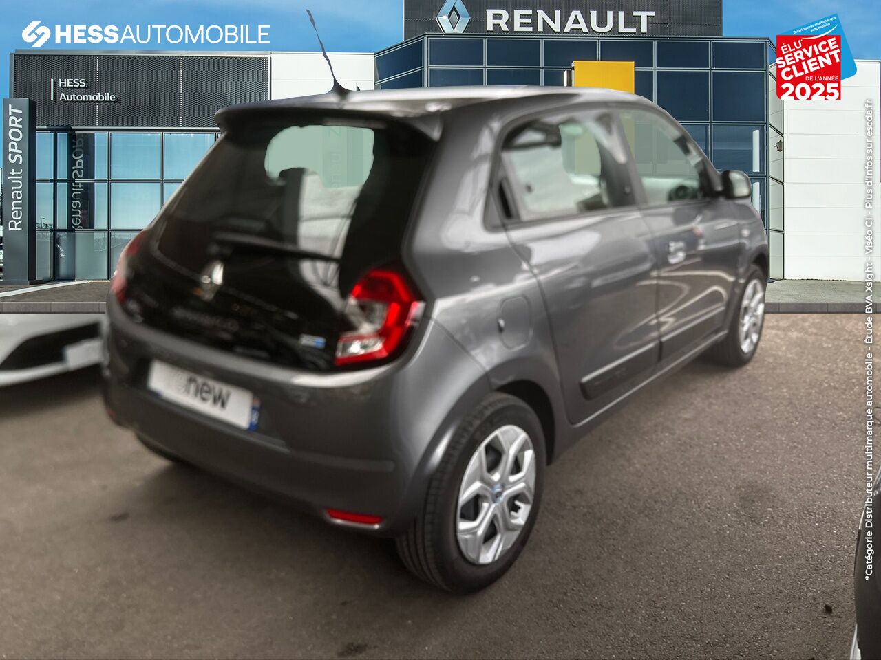 Véhicule d'occasion RENAULT TWINGO E-TECH ELECTRIC ZEN R80 ACHAT INTEGRAL - 21MY chez Renault Strasbourg