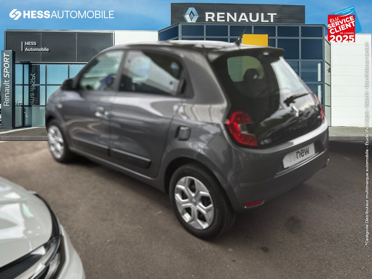 Véhicule d'occasion RENAULT TWINGO E-TECH ELECTRIC ZEN R80 ACHAT INTEGRAL - 21MY chez Renault Strasbourg