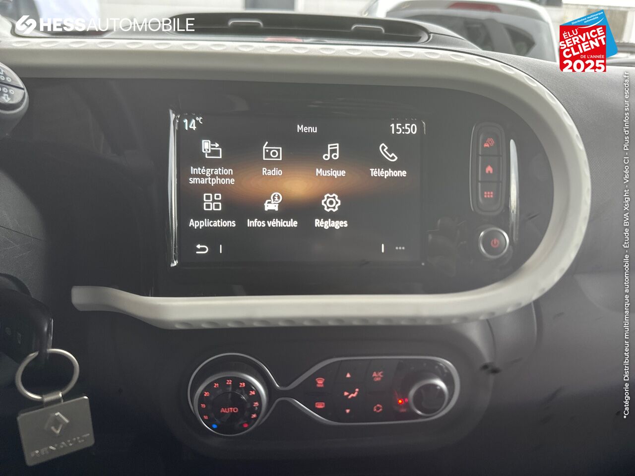 Véhicule d'occasion RENAULT TWINGO E-TECH ELECTRIC ZEN R80 ACHAT INTEGRAL - 21MY chez Renault Strasbourg