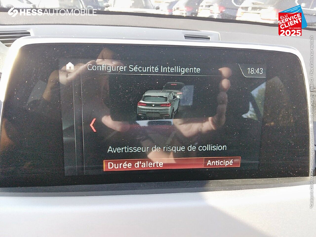 Véhicule d'occasion BMW X2 SDRIVE18D 150CH LOUNGE EURO6D-T 119G chez BMW Mulhouse