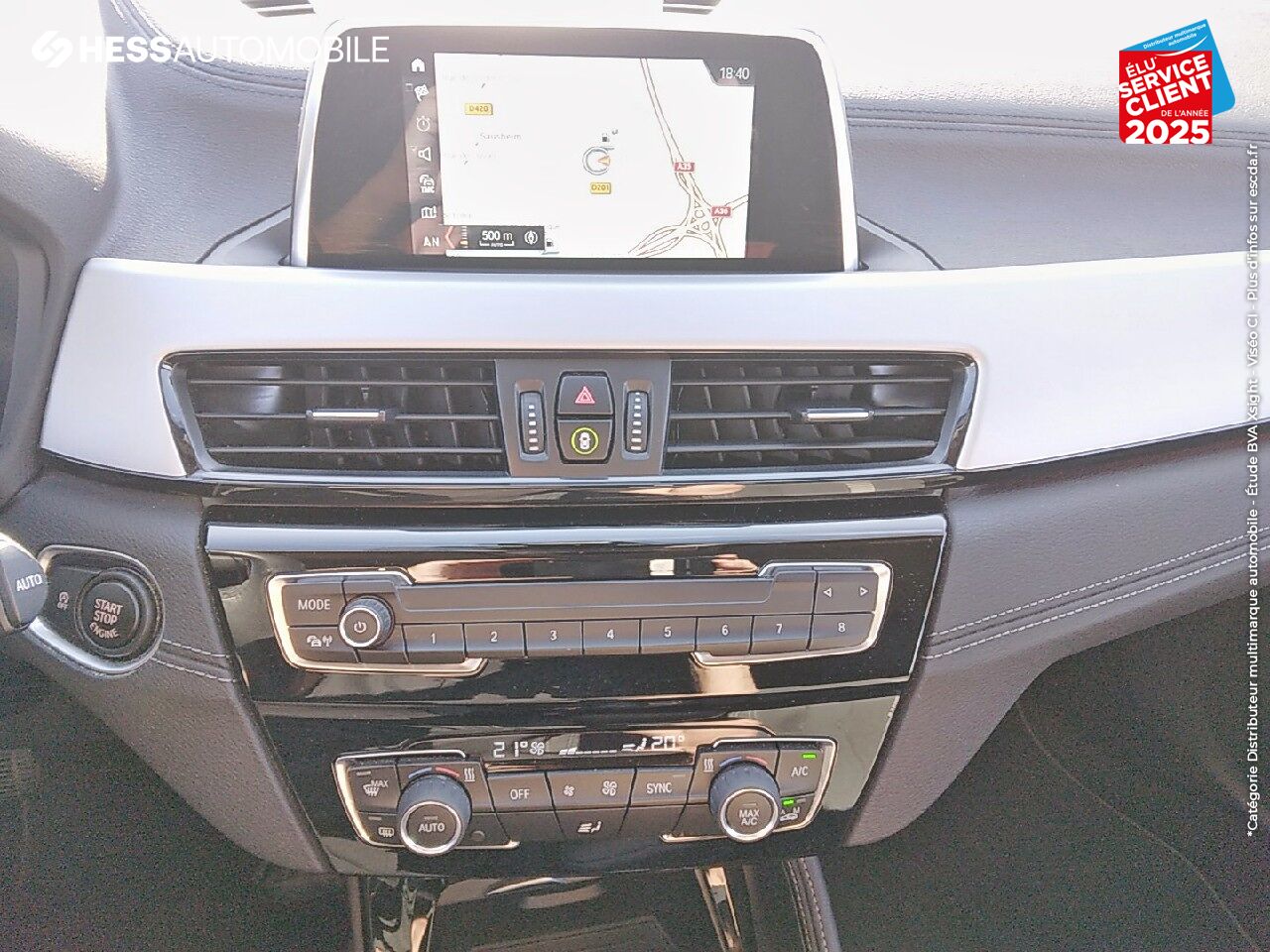 Véhicule d'occasion BMW X2 SDRIVE18D 150CH LOUNGE EURO6D-T 119G chez BMW Mulhouse