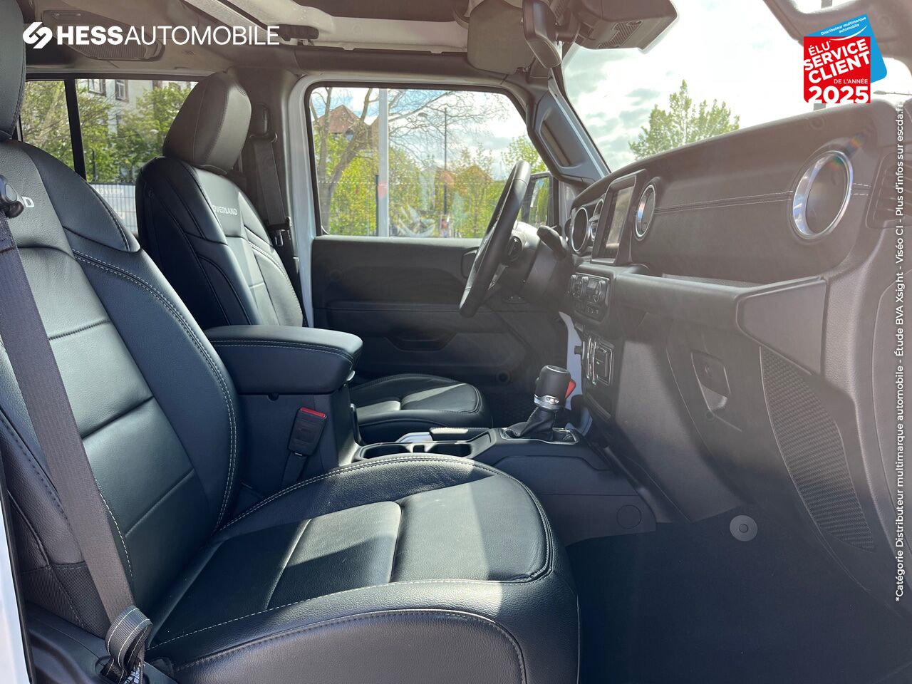 Véhicule d'occasion JEEP WRANGLER UNLIMITED 2.0 T 272CH OVERLAND COMMAND-TRAC BVA8 CUIR GPS CAMERA ATTELAGE chez Fiat Mulhouse