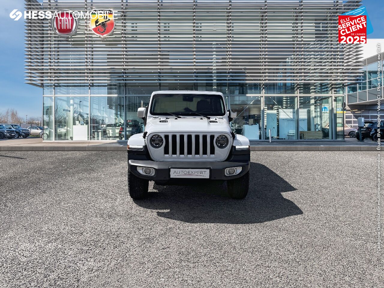 Véhicule d'occasion JEEP WRANGLER UNLIMITED 2.0 T 272CH OVERLAND COMMAND-TRAC BVA8 CUIR GPS CAMERA ATTELAGE chez Fiat Mulhouse