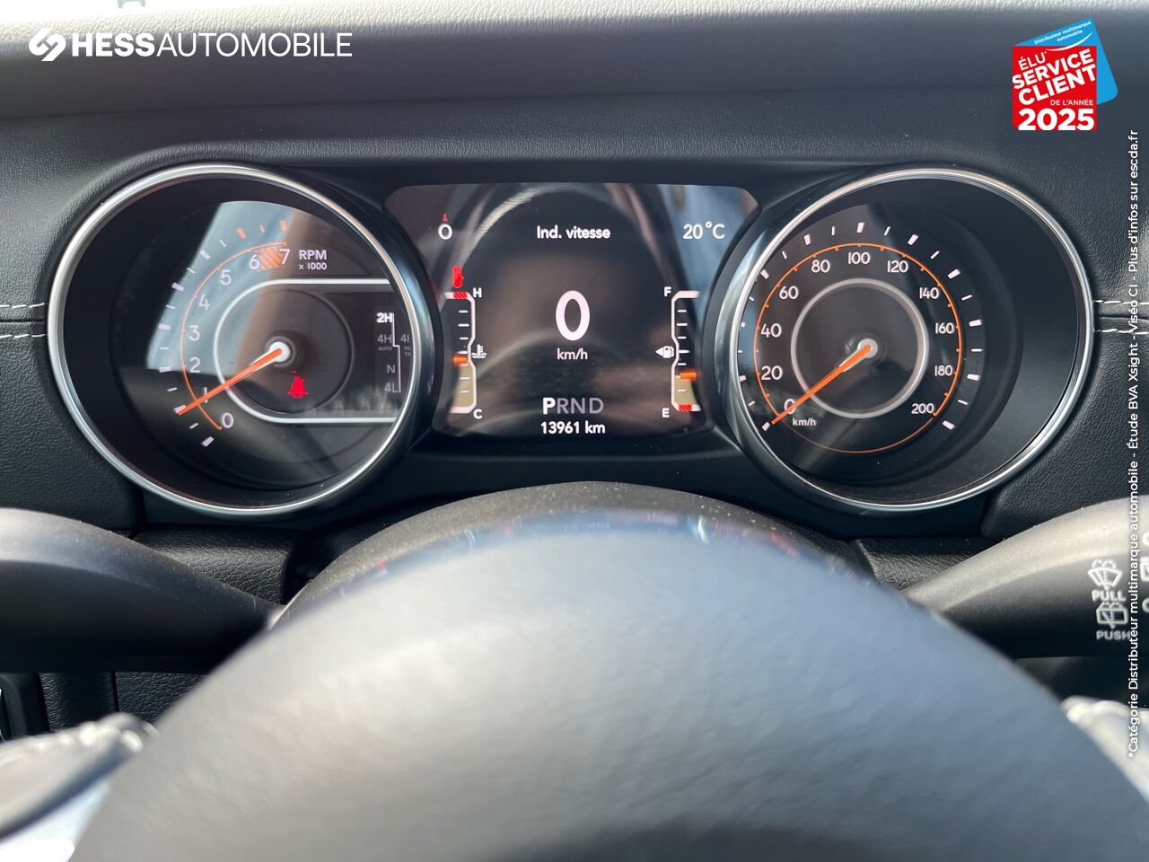 Véhicule d'occasion JEEP WRANGLER UNLIMITED 2.0 T 272CH OVERLAND COMMAND-TRAC BVA8 CUIR GPS CAMERA ATTELAGE chez Fiat Mulhouse