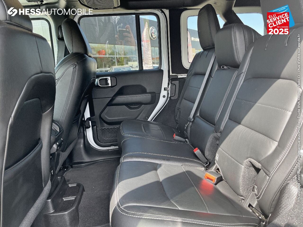 Véhicule d'occasion JEEP WRANGLER UNLIMITED 2.0 T 272CH OVERLAND COMMAND-TRAC BVA8 CUIR GPS CAMERA ATTELAGE chez Fiat Mulhouse
