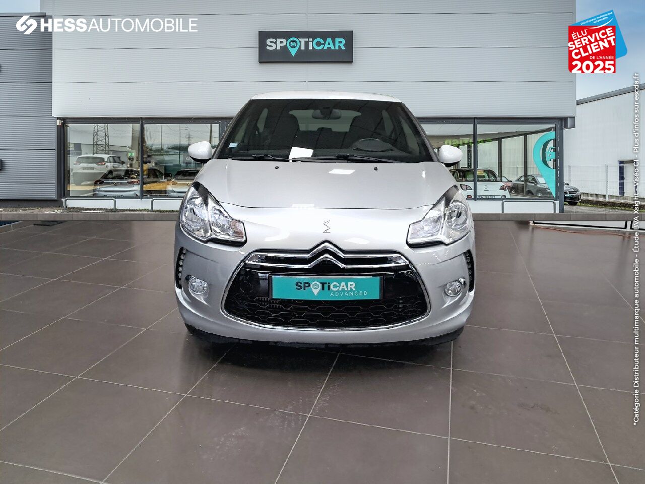 Véhicule d'occasion DS DS 3 PURETECH 110CH SO CHIC SS chez Hyundai Reims