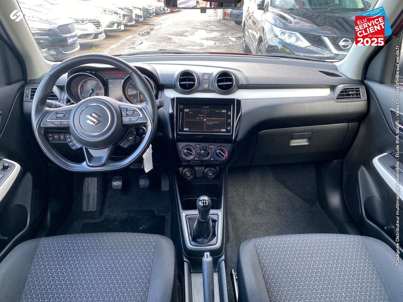 Véhicule d'occasion SUZUKI SWIFT 1.2 DUALJET HYBRID 83CH PRIVILEGE chez Suzuki Nancy