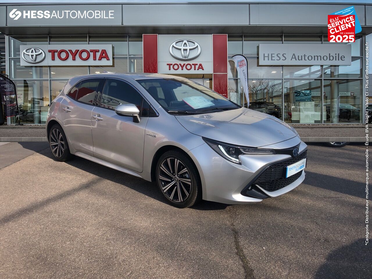 Véhicule neuf TOYOTA COROLLA 122H DESIGN MY21 chez Toyota Metz