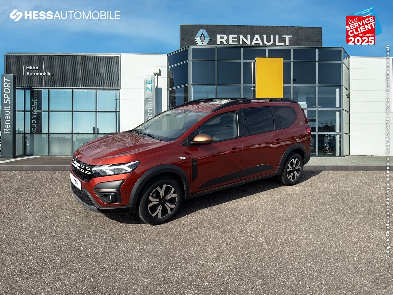 Véhicule d'occasion DACIA JOGGER 1.0 TCE 110CH EXTREME 7 PLACES -24 chez Renault Colmar
