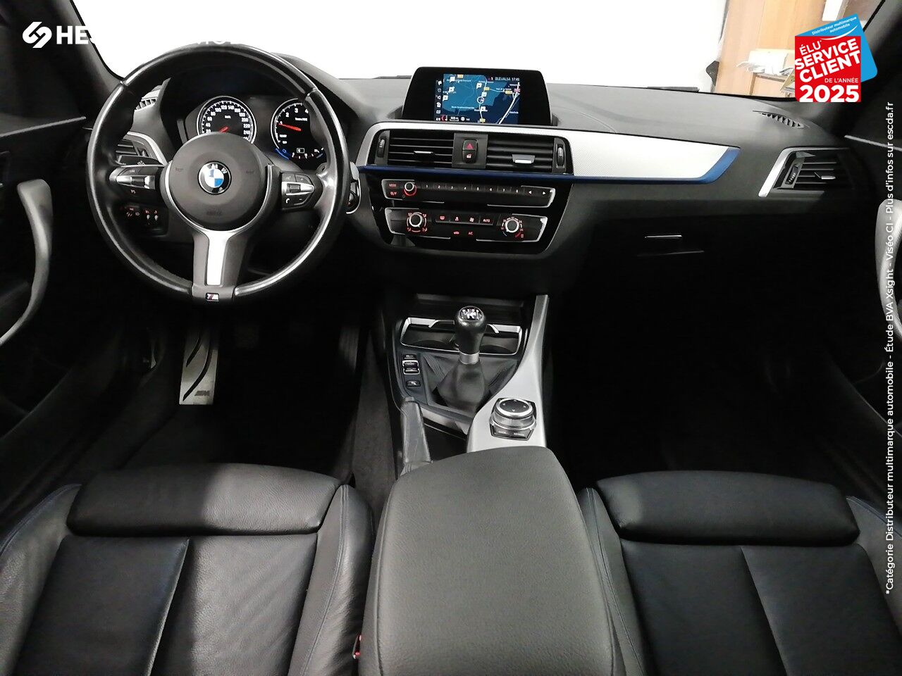 Véhicule d'occasion BMW SERIE 1 116I 109CH M SPORT ULTIMATE 3P EURO6D-T 1ERE MAIN GPS SERVOTRONIC CUIR FULL LED chez BMW Colmar