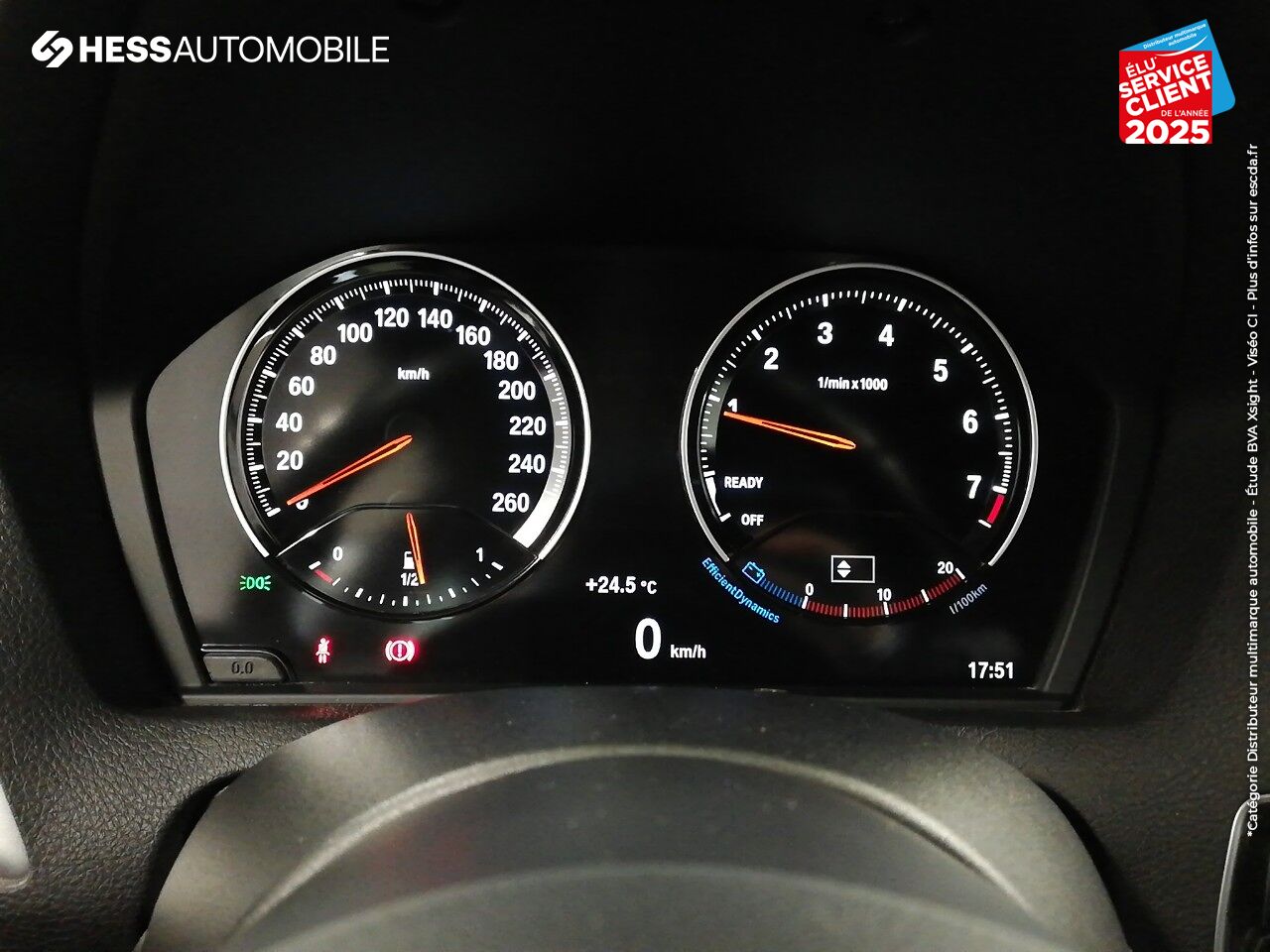 Véhicule d'occasion BMW SERIE 1 116I 109CH M SPORT ULTIMATE 3P EURO6D-T 1ERE MAIN GPS SERVOTRONIC CUIR FULL LED chez BMW Colmar