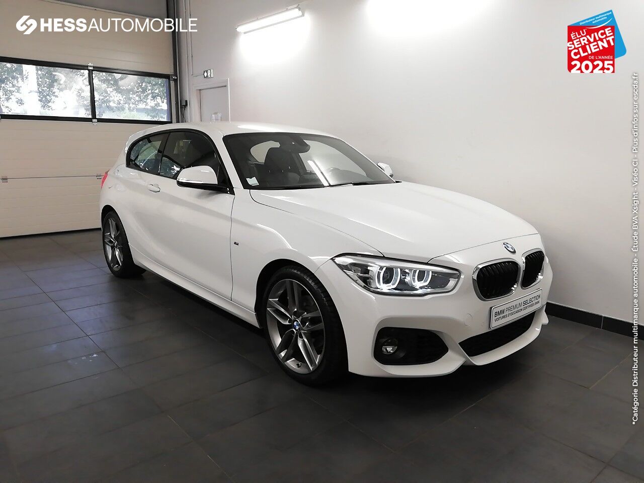 Véhicule d'occasion BMW SERIE 1 116I 109CH M SPORT ULTIMATE 3P EURO6D-T 1ERE MAIN GPS SERVOTRONIC CUIR FULL LED chez BMW Colmar