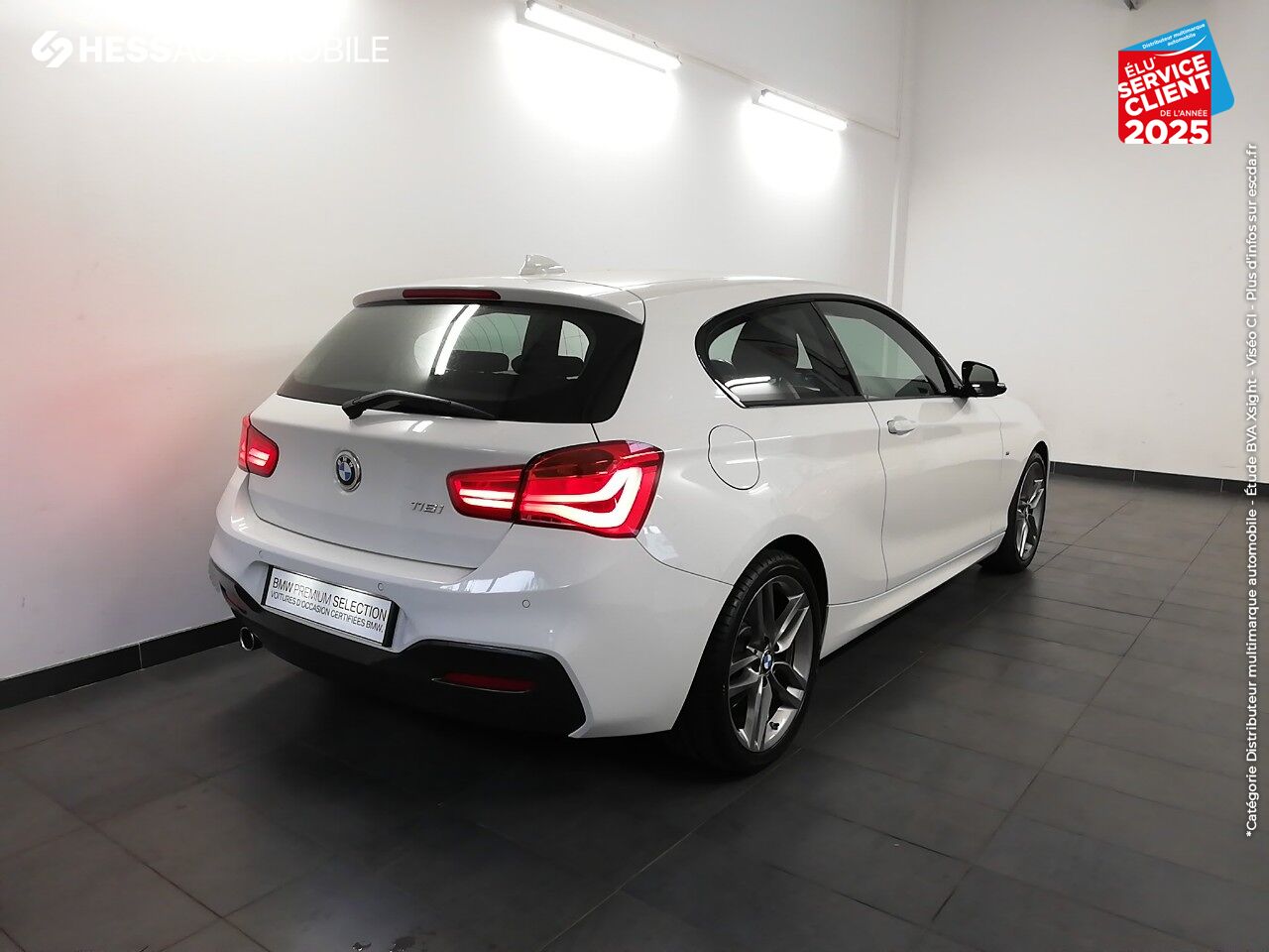 Véhicule d'occasion BMW SERIE 1 116I 109CH M SPORT ULTIMATE 3P EURO6D-T 1ERE MAIN GPS SERVOTRONIC CUIR FULL LED chez BMW Colmar