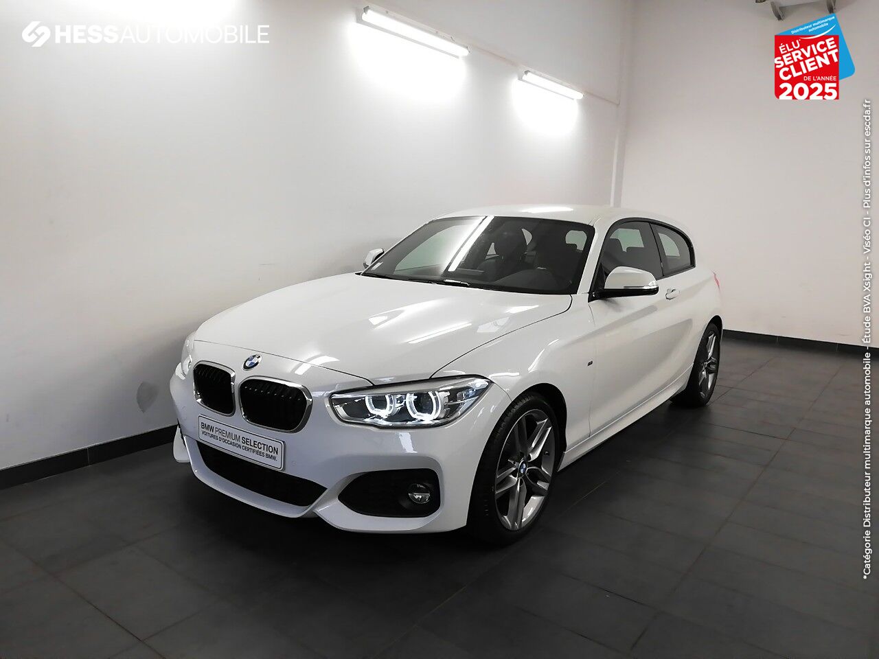 Véhicule d'occasion BMW SERIE 1 116I 109CH M SPORT ULTIMATE 3P EURO6D-T 1ERE MAIN GPS SERVOTRONIC CUIR FULL LED chez BMW Colmar