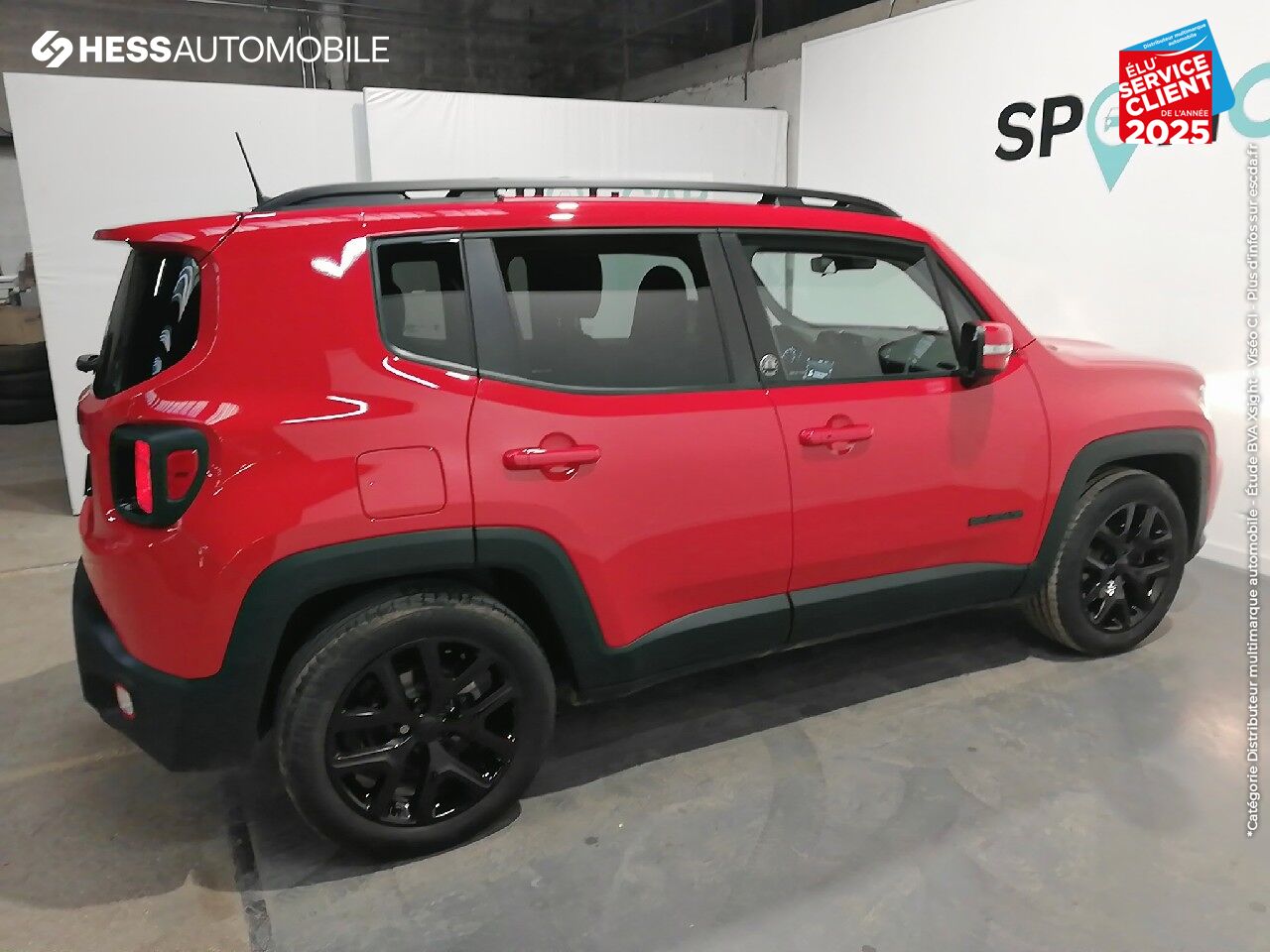 Véhicule d'occasion JEEP RENEGADE 1.6 MULTIJET 120CH BROOKLYN EDITION GPS RADAR AR chez HESS Automobile