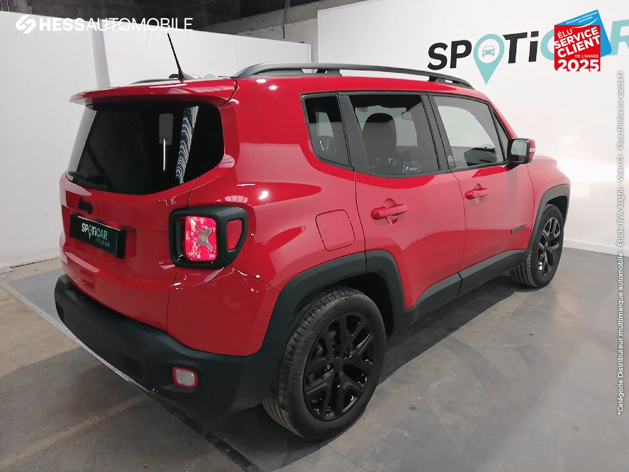 Véhicule d'occasion JEEP RENEGADE 1.6 MULTIJET 120CH BROOKLYN EDITION GPS RADAR AR chez HESS Automobile