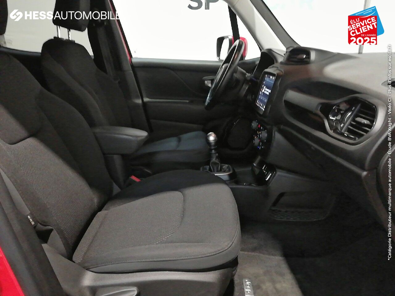 Véhicule d'occasion JEEP RENEGADE 1.6 MULTIJET 120CH BROOKLYN EDITION GPS RADAR AR chez HESS Automobile