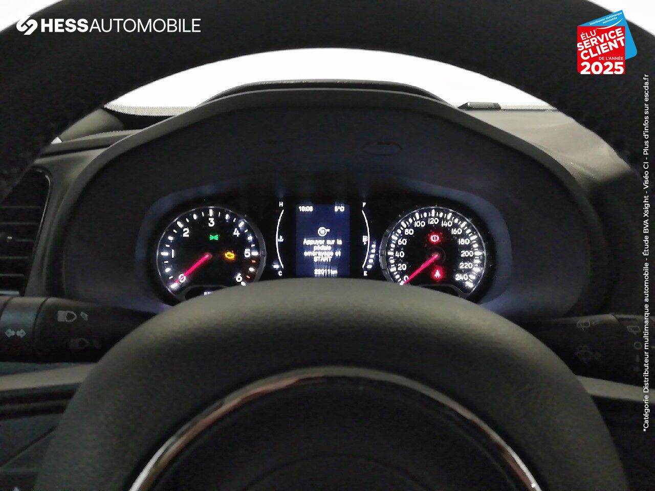Véhicule d'occasion JEEP RENEGADE 1.6 MULTIJET 120CH BROOKLYN EDITION GPS RADAR AR chez HESS Automobile