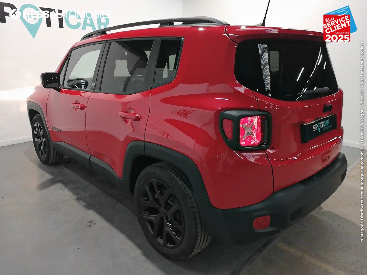 Véhicule d'occasion JEEP RENEGADE 1.6 MULTIJET 120CH BROOKLYN EDITION GPS RADAR AR chez HESS Automobile