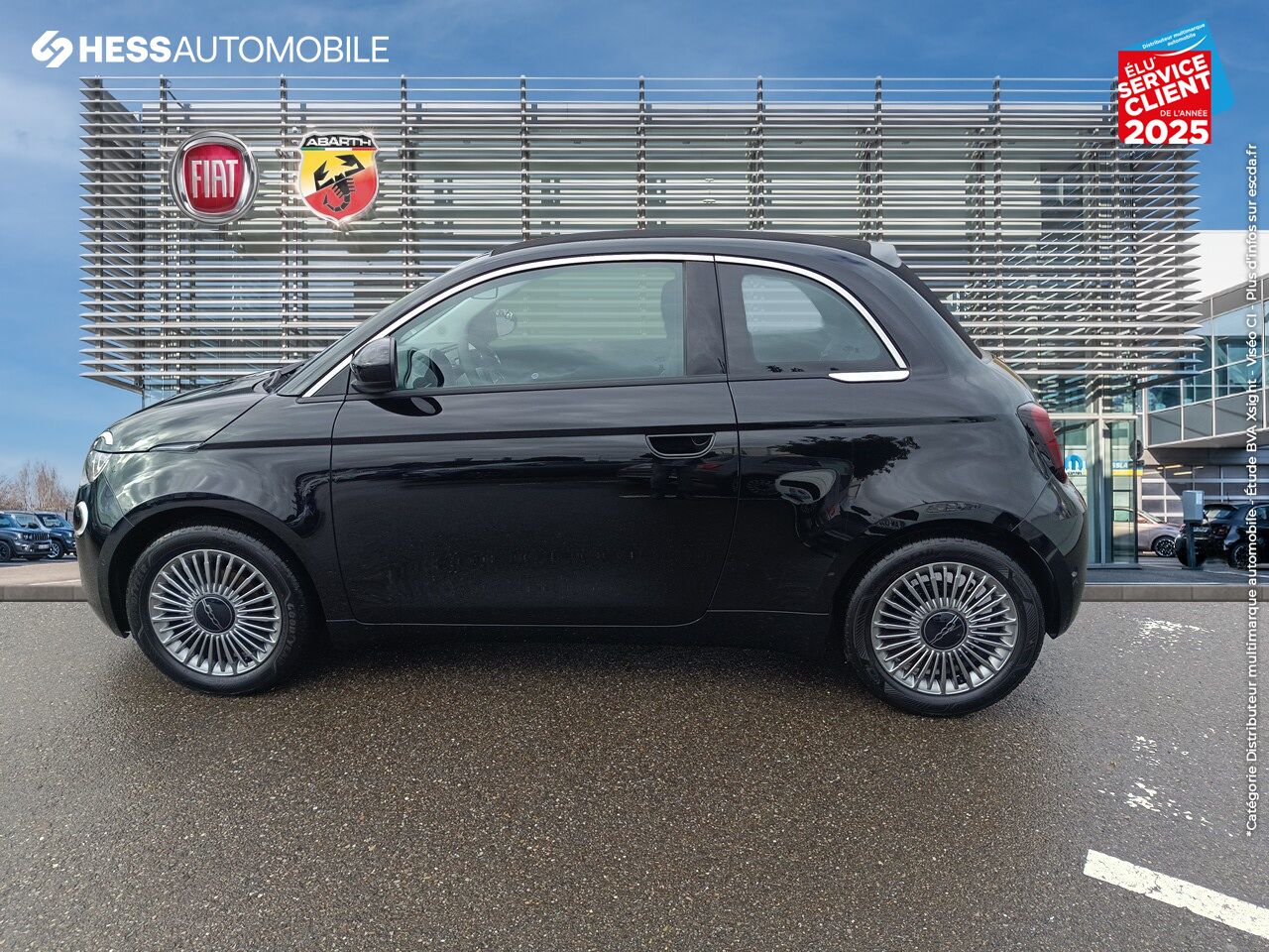 Véhicule neuf FIAT 500C E 95CH PACK CONFORT STYLE chez Fiat Belfort