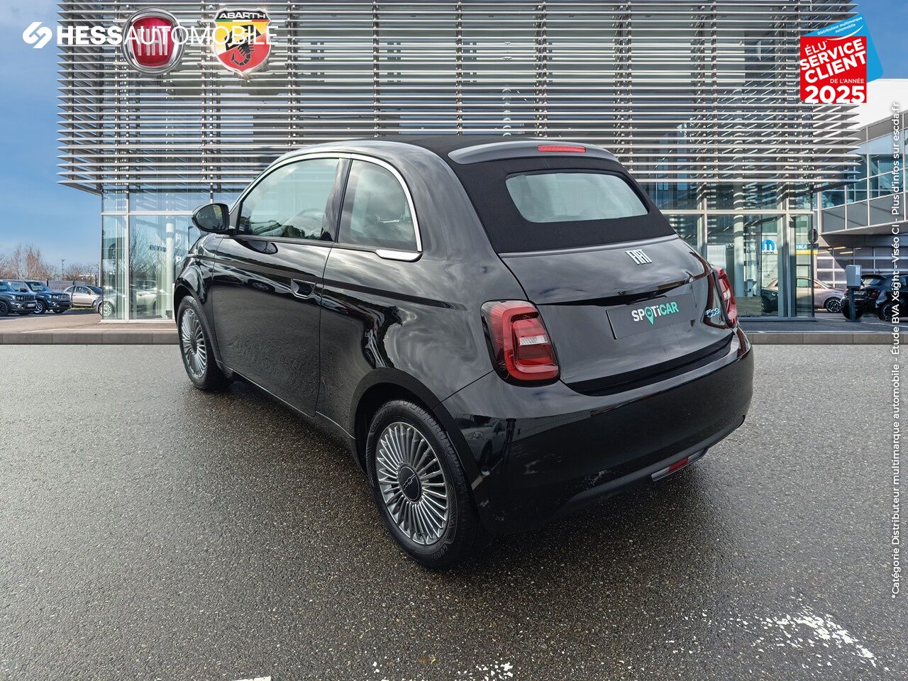 Véhicule neuf FIAT 500C E 95CH PACK CONFORT STYLE chez Fiat Belfort