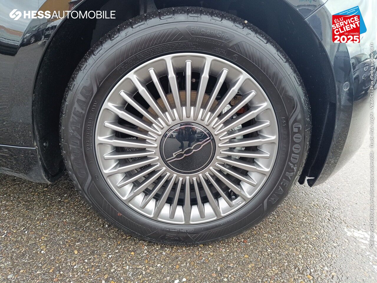 Véhicule neuf FIAT 500C E 95CH PACK CONFORT STYLE chez Fiat Belfort