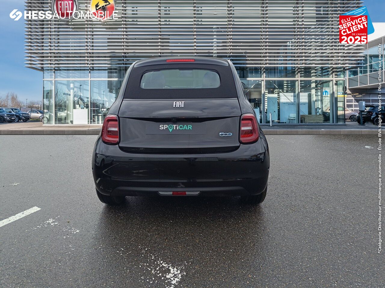 Véhicule neuf FIAT 500C E 95CH PACK CONFORT STYLE chez Fiat Belfort