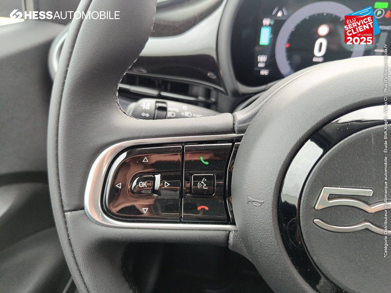 Véhicule neuf FIAT 500C E 95CH PACK CONFORT STYLE chez Fiat Belfort