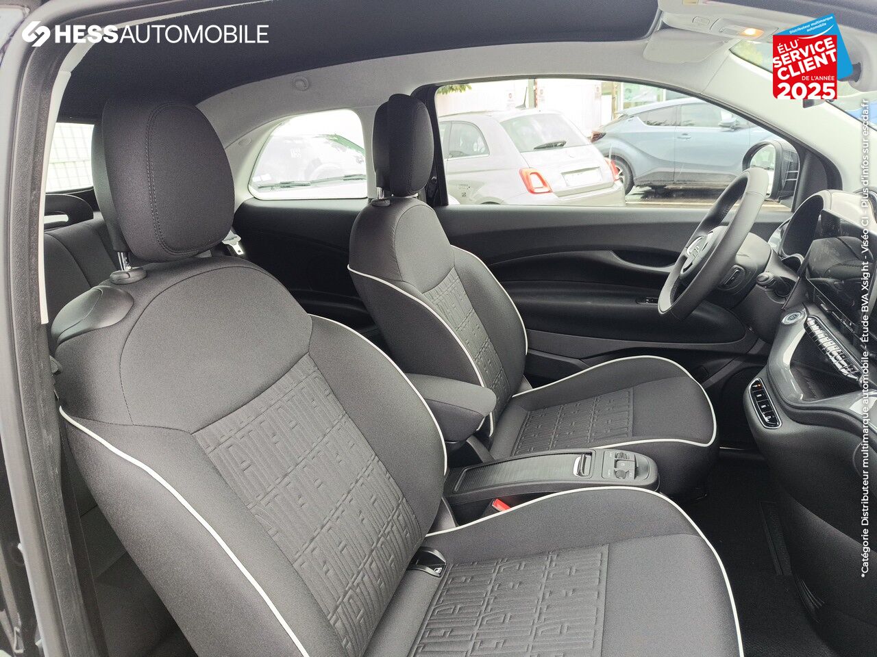Véhicule neuf FIAT 500C E 95CH PACK CONFORT STYLE chez Fiat Belfort