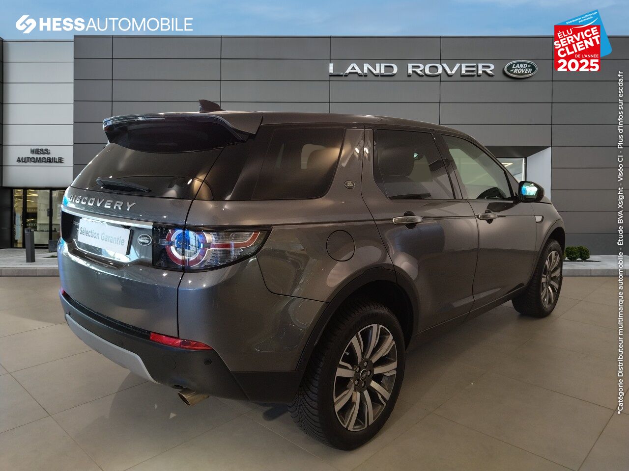 Véhicule d'occasion LAND-ROVER DISCOVERY SPORT 2.0 TD4 180CH HSE LUXURY AWD BVA MARK IV chez Land Rover Strasbourg