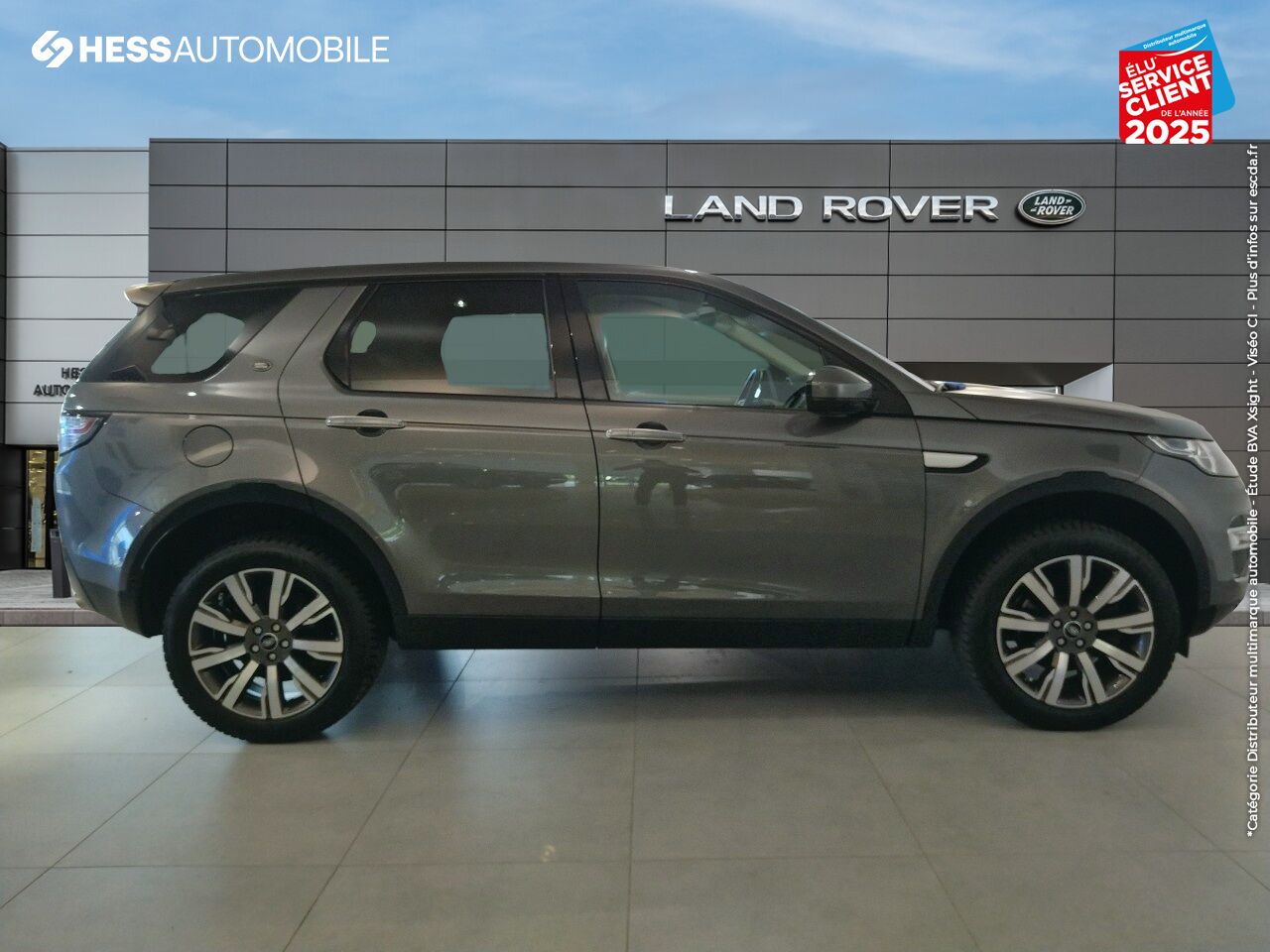 Véhicule d'occasion LAND-ROVER DISCOVERY SPORT 2.0 TD4 180CH HSE LUXURY AWD BVA MARK IV chez Land Rover Strasbourg