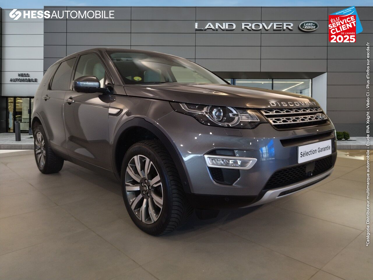 Véhicule d'occasion LAND-ROVER DISCOVERY SPORT 2.0 TD4 180CH HSE LUXURY AWD BVA MARK IV chez Land Rover Strasbourg