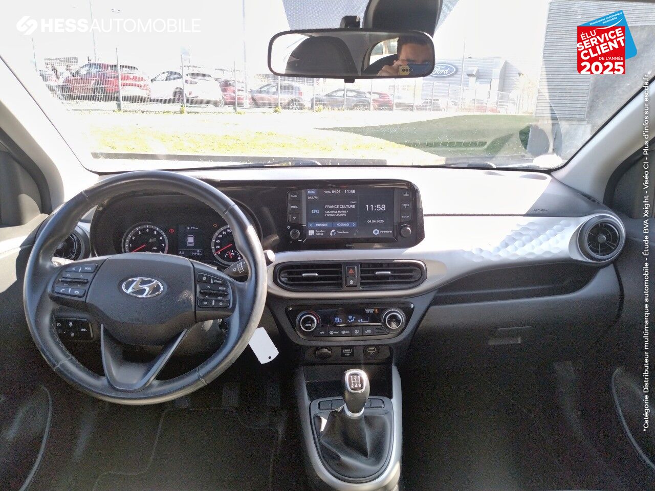 Véhicule d'occasion HYUNDAI I10 1.0 67CH ECO CREATIVE chez Hyundai Reims