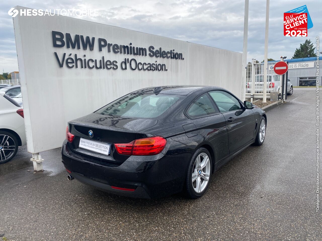 Véhicule d'occasion BMW SERIE 4 COUPE 418DA 150CH M SPORT HUD GPS CAMERA JA18 LED chez BMW Mulhouse