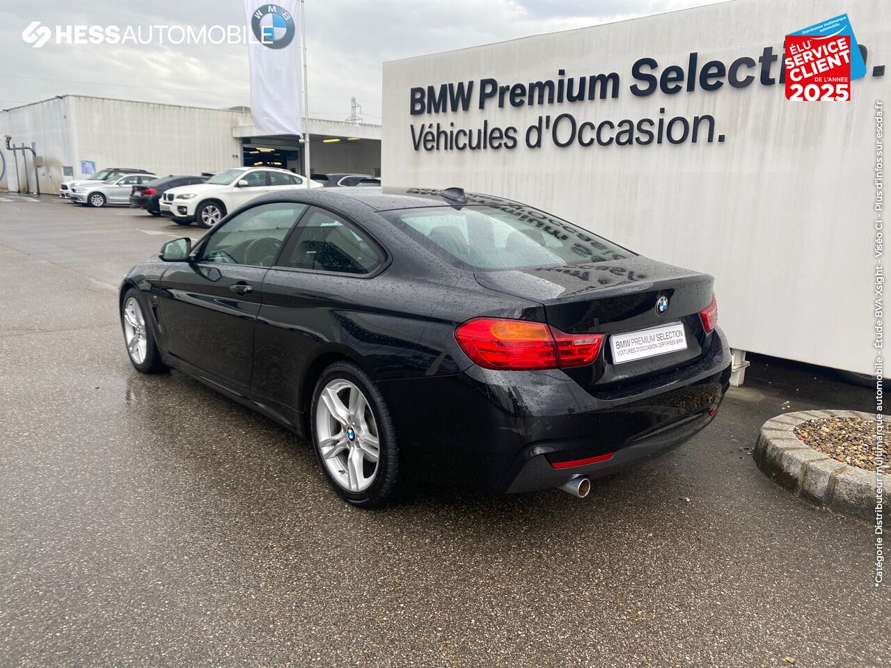 Véhicule d'occasion BMW SERIE 4 COUPE 418DA 150CH M SPORT HUD GPS CAMERA JA18 LED chez BMW Mulhouse