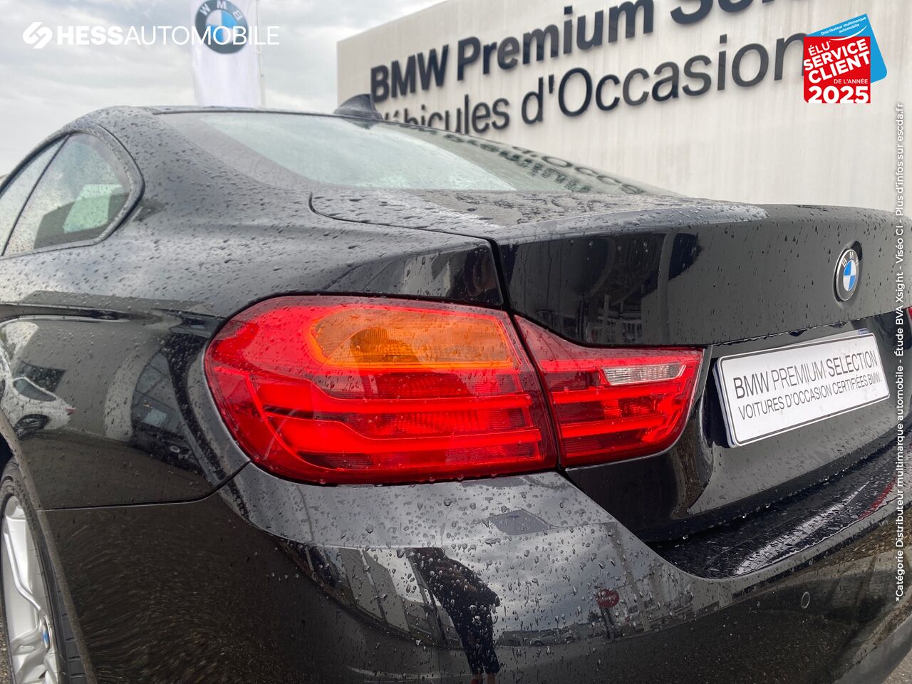 Véhicule d'occasion BMW SERIE 4 COUPE 418DA 150CH M SPORT HUD GPS CAMERA JA18 LED chez BMW Mulhouse