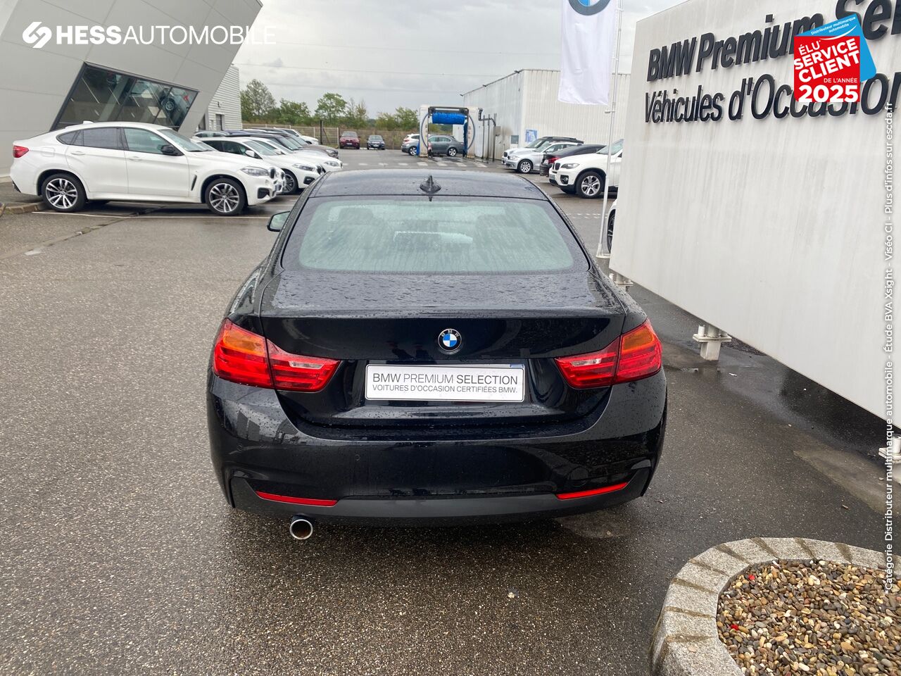 Véhicule d'occasion BMW SERIE 4 COUPE 418DA 150CH M SPORT HUD GPS CAMERA JA18 LED chez BMW Mulhouse