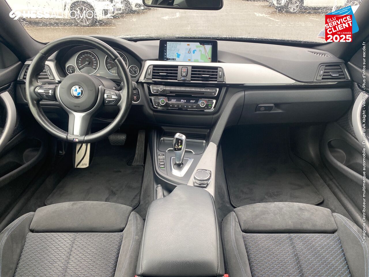 Véhicule d'occasion BMW SERIE 4 COUPE 418DA 150CH M SPORT HUD GPS CAMERA JA18 LED chez BMW Mulhouse