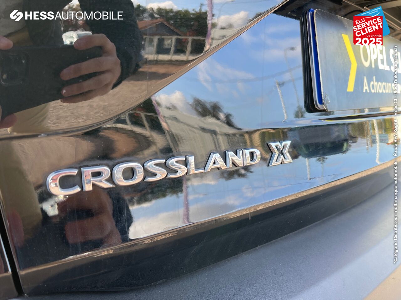 Véhicule d'occasion OPEL CROSSLAND X 1.5 D 120CH ELEGANCE BVA RADAR AR LED chez Opel Beaune