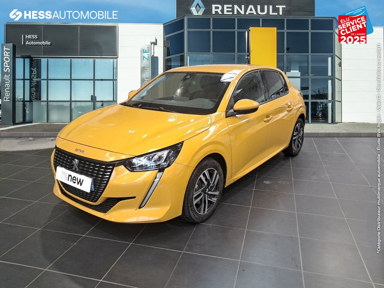 Véhicule d'occasion PEUGEOT 208 1.2 PURETECH 100CH S/S ALLURE CAMERA chez Renault Saint-Louis