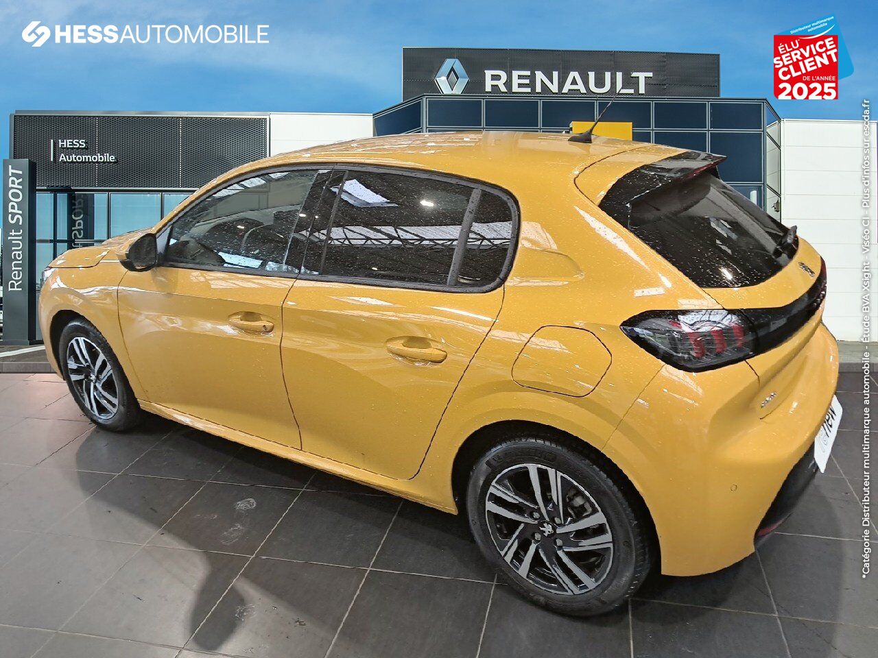 Véhicule d'occasion PEUGEOT 208 1.2 PURETECH 100CH S/S ALLURE CAMERA chez Renault Saint-Louis