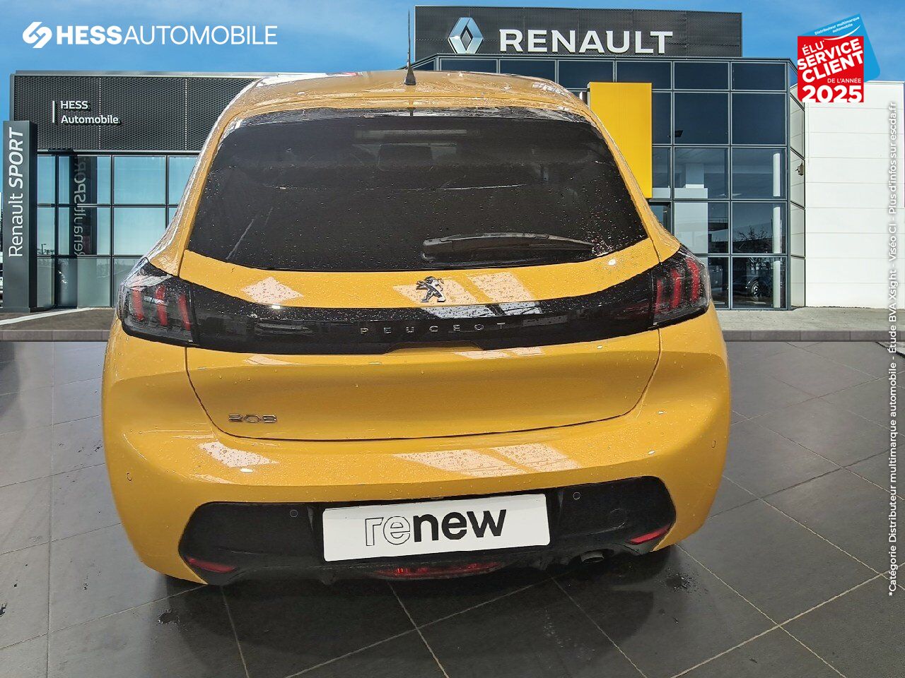 Véhicule d'occasion PEUGEOT 208 1.2 PURETECH 100CH S/S ALLURE CAMERA chez Renault Saint-Louis