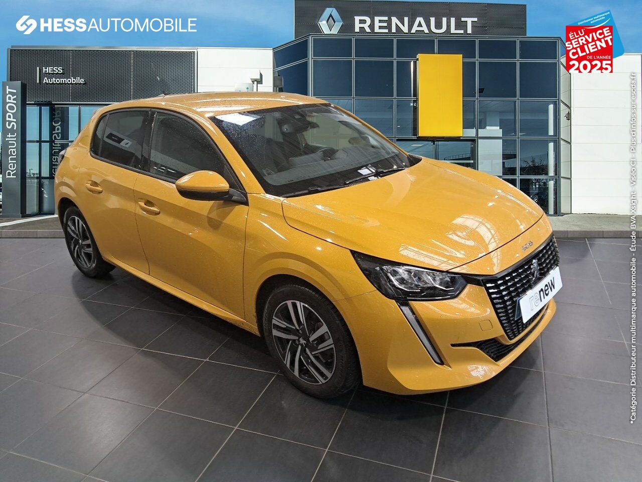 Véhicule d'occasion PEUGEOT 208 1.2 PURETECH 100CH S/S ALLURE CAMERA chez Renault Saint-Louis